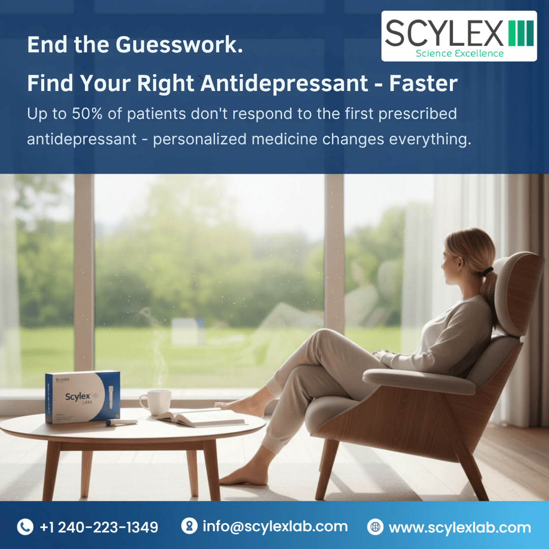 How Pharmacogenomics Personalizes Antidepressant Prescribing